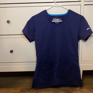 Greys anatomy jogger scrub set xs navy